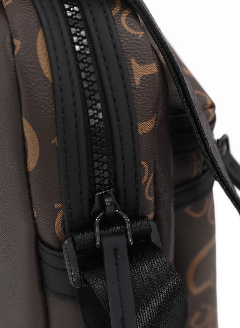 Guess Printed Crossbody Sling Bag - Image 4