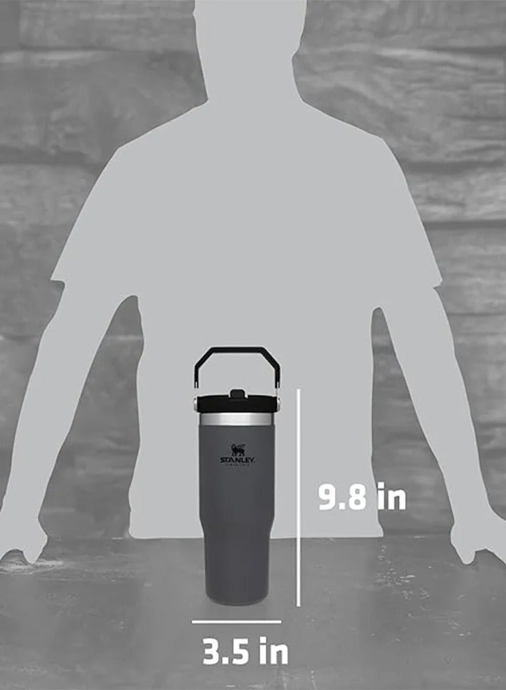 Stanley IceFlow Stainless Steel Tumbler - Vacuum Insulated Water Bottle for Home, Office or Car Reusable Cup with Straw Leak Resistant Flip Cold for 12 Hours or Iced for 2 Days, 30oz - Image 5