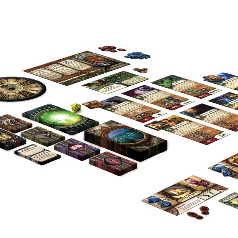 Asmodee Elder Sign Board Game - Supernatural Intrigue, Cooperative Dice Adventure! Horror Mystery Game, Ages 14+, 1-8 Players, 1-2 Hour Playtime, Made by Fantasy Flight Games - Image 2
