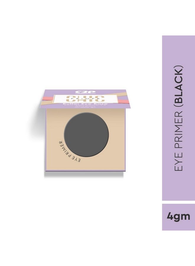 سي2بي بروفيشنال ميكاب برايمر أساس للعينين من C2P Pro Chic Butter | صبغة تثبيت وتلميع | مقاوم للماء، يدوم طويلاً | ظلال عيون ثابتة | غني بفيتامين E وزبدة الشيا | أسود، 4G (أسود) - Image 2