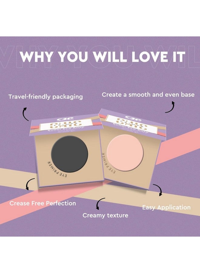 سي2بي بروفيشنال ميكاب برايمر أساس للعينين من C2P Pro Chic Butter | صبغة تثبيت وتلميع | مقاوم للماء، يدوم طويلاً | ظلال عيون ثابتة | غني بفيتامين E وزبدة الشيا | أسود، 4G (أسود) - Image 3