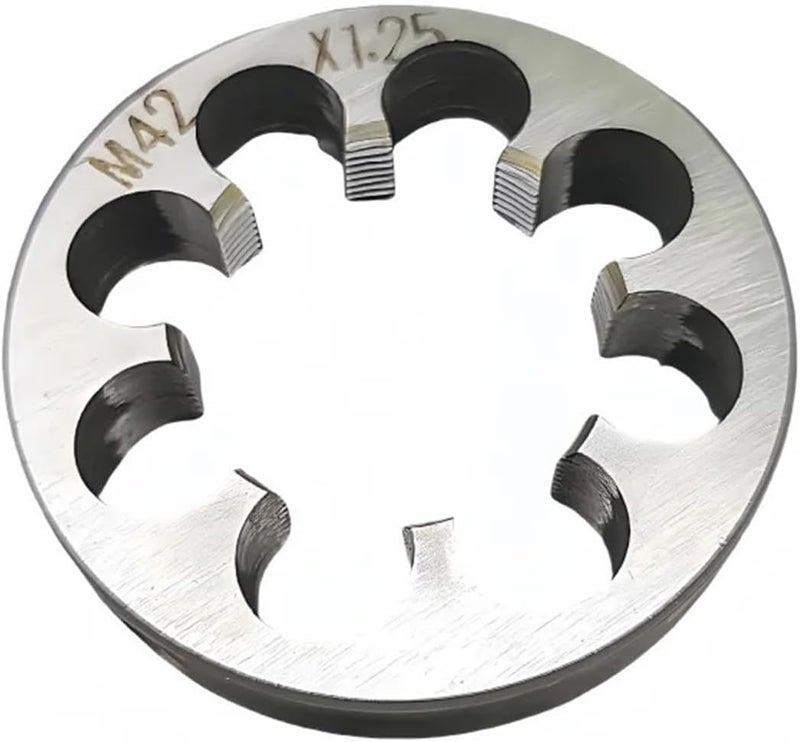 Round Threading Die 1PCS Non-adjustable Round Die Alloy Steel M11M12M13M14M15M16M17M18 X1 1.5 0.75 0.5 0.35 1.75 1.25 2 Screw Threading Dies(M16X1) - Image 1