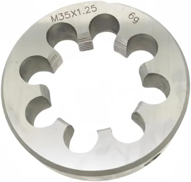 Round Threading Die 1PCS Non-adjustable Round Die Alloy Steel M11M12M13M14M15M16M17M18 X1 1.5 0.75 0.5 0.35 1.75 1.25 2 Screw Threading Dies(M16X1) - Image 4
