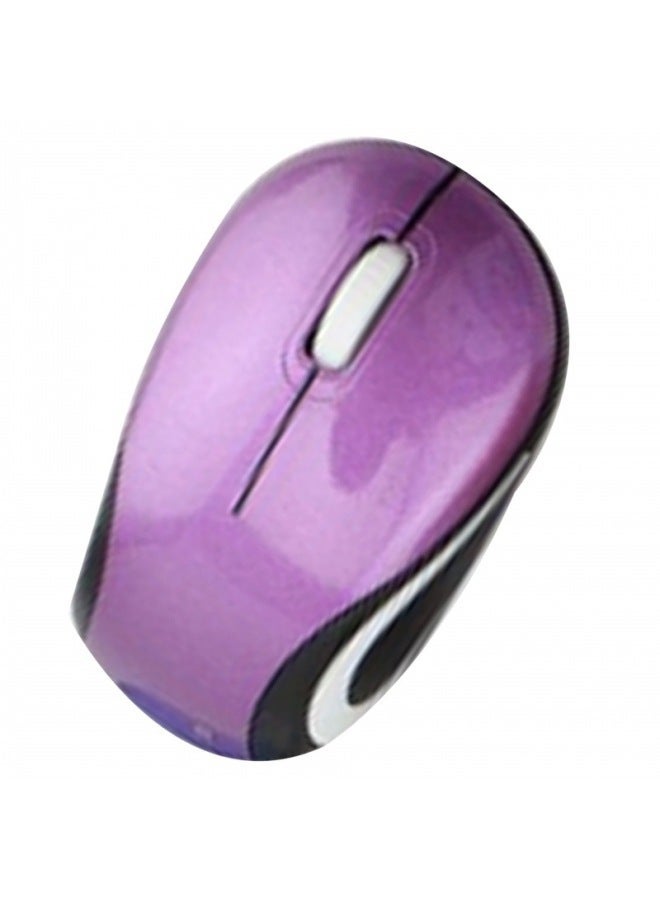Manufacturers Wireless Mouse SinGle Battery Optical Girls Office Home 2.4G Mini Cute Mouse-Color:Red - Image 3