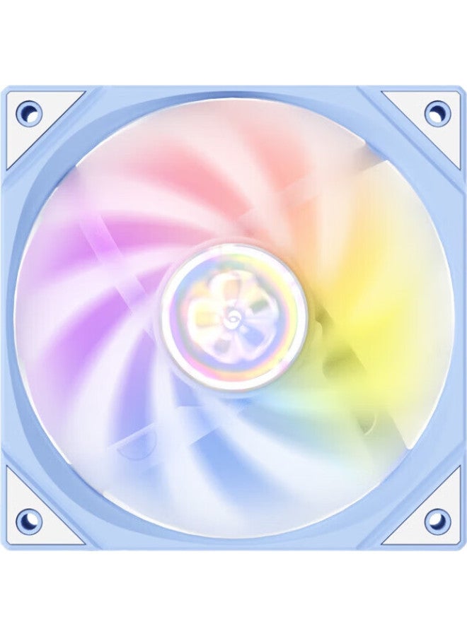 Yeston Yt-120 Cherry Blossom Bridesmaid 12Cm Case Cooling Fan, 5V/Argb Synchronized Pwm, Male And Female Headers, Can Be Connected In Series - Image 1