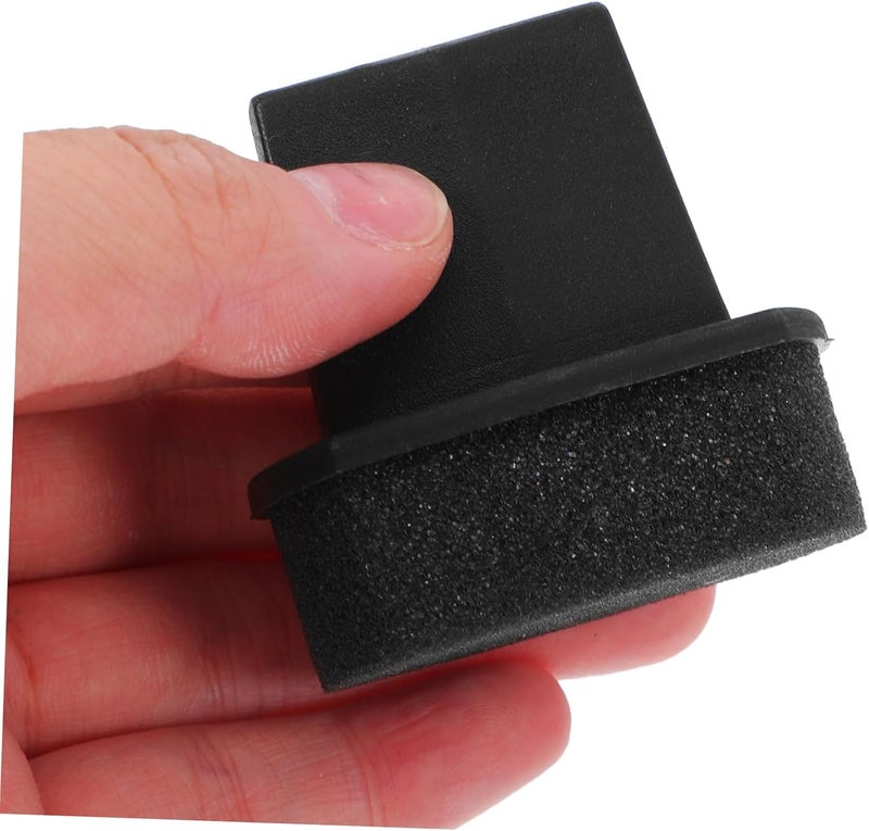 Ipetboom 10pcs Black Rhombus Painting Sponge Applicators Set for Art Painting, Shoe, Boot, Sofa, Car Seat, and Leather Jacket – Handheld Craft Sponges for Students and Home Repair - Image 4