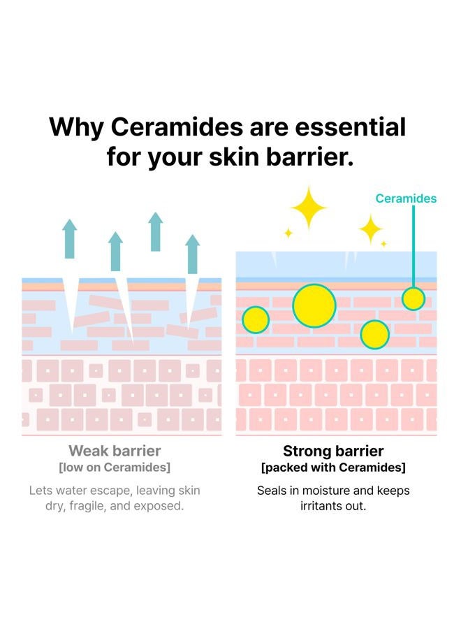 Dr.Jart+ Ceramidin Skin Barrier Korean Face Cream Moisturizer with Ceramides and Panthenol | Korean Skin Care | Travel Size, 0.5 Fl Oz - Image 5