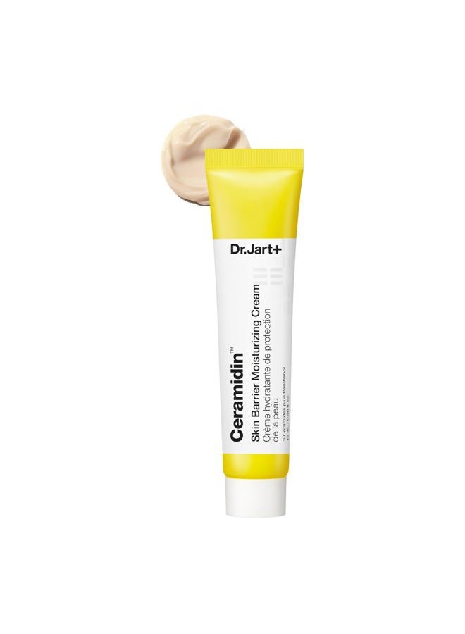 Dr.Jart+ Ceramidin Skin Barrier Korean Face Cream Moisturizer with Ceramides and Panthenol | Korean Skin Care | Travel Size, 0.5 Fl Oz - Image 1