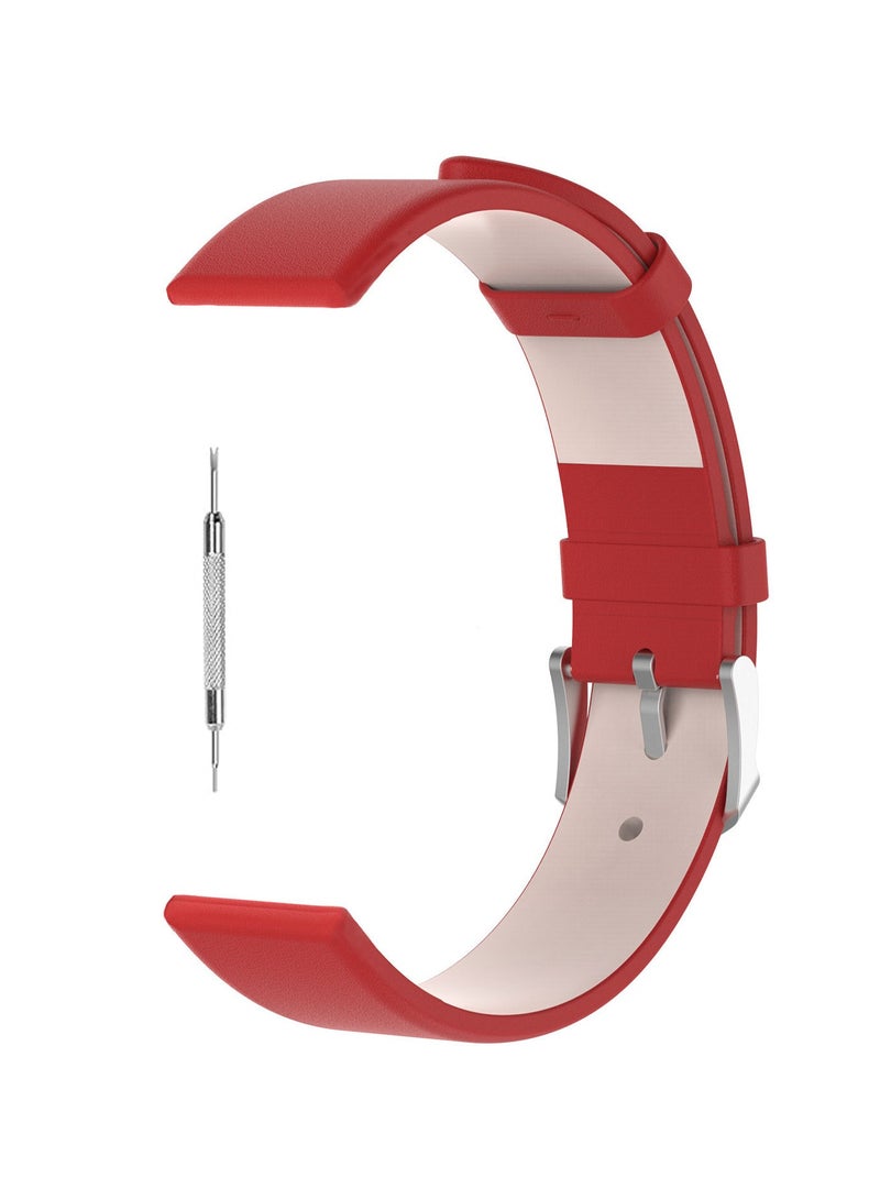 Leather Band Compatible with Huawei Watch GT4 41mm Replacement Straps, 18mm Premium Leather Replacement Strap Wristband Genuine Leather With Soft Adjustable Replacement Wristband For Women And Men - Image 2