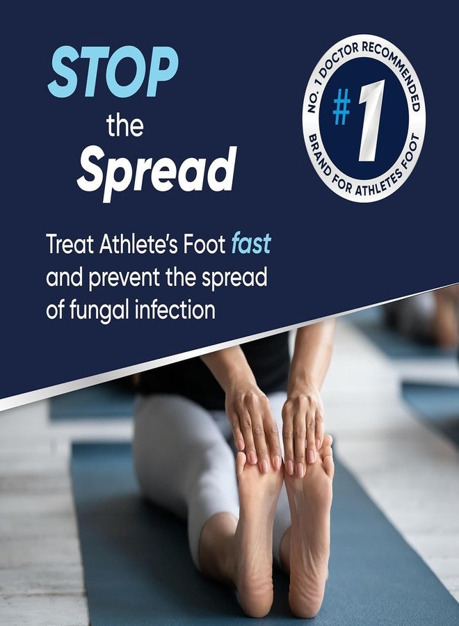 Lamisil 1 Week Athlete’s Foot Treatment, Antifungal Cream with Terbinafine Hydrochloride 1%, Fast Symptom Relief & Prevents Recurrence, 1 oz (30 g) - 3PK - Image 3