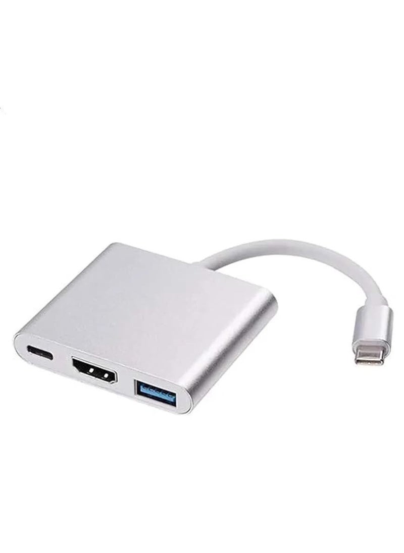 Generic Type-C To 4K HDMI USB Convertible Adapter 