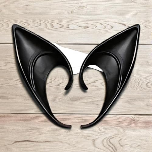 TLISMI Short Elf Ears for Cosplay, Halloween, Fairy, Goblin, Vampire, Anime & Fantasy Costumes | Soft Reusable Latex Elf Ear Tips for Adults & Kids – Comfortable Costume Accessories (10 CM) - Image 5