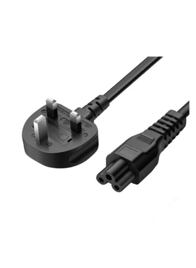Laptop Power Cable 3-Pin Ultra-Durable 1.5 Meter Long | Reliable, Safe & Efficient Charging Solution - Image 1