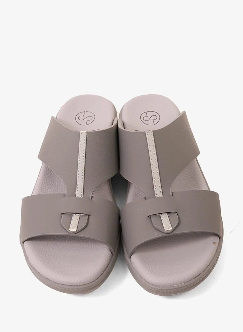 Comfort Plus  COMFORT PLUS GLIDE LUXE ARABIC SANDALS GREY for Men | Best Price UAE