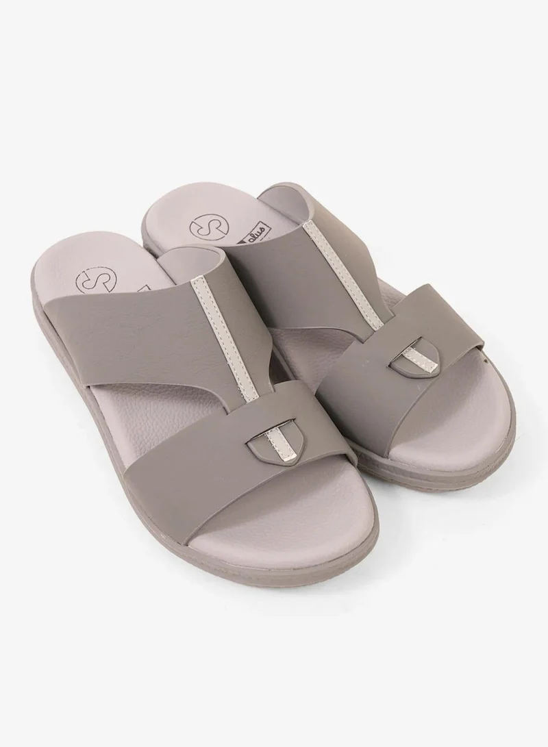 Comfort Plus COMFORT PLUS GLIDE LUXE ARABIC SANDALS GREY