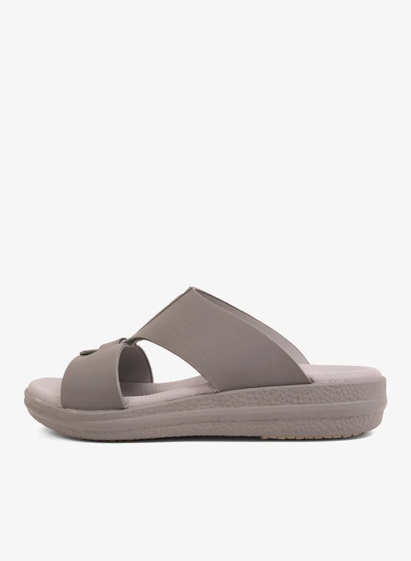 Comfort Plus  COMFORT PLUS GLIDE LUXE ARABIC SANDALS GREY for Men | Best Price UAE
