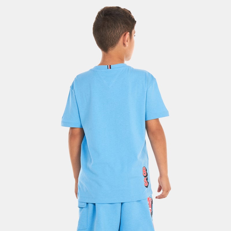 TOMMY HILFIGER Kids' Fun Logo T-Shirt (Older Kids) - Image 2