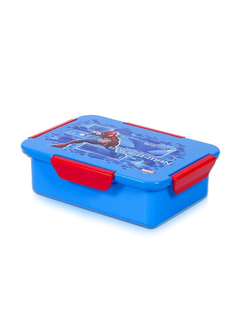 Marvel Spider-Man 1/2/3/4 Compartment Convertible Bento Lunch Box - Blue