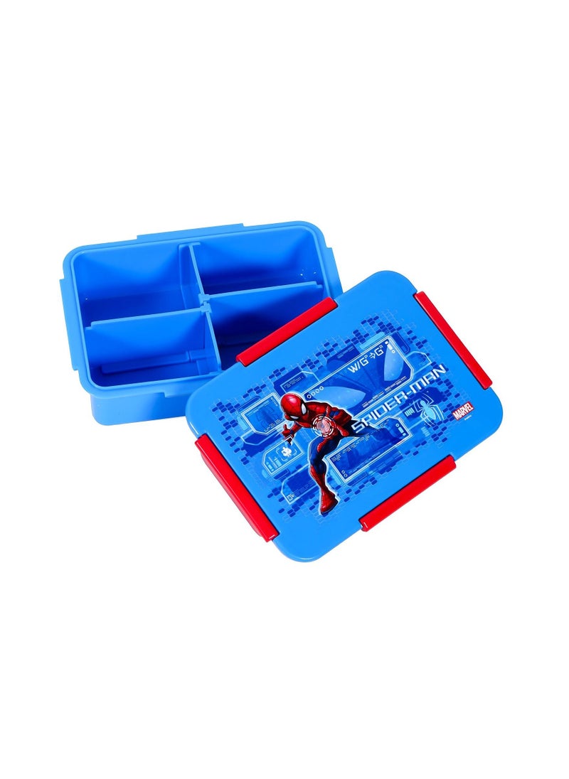 Marvel Spider-Man 1/2/3/4 Compartment Convertible Bento Lunch Box - Blue - pzsku/ZA17EA381211586A49453Z/45/_/1690183806/cba79dc9-f3c8-42ec-9b05-a3d15def9b59