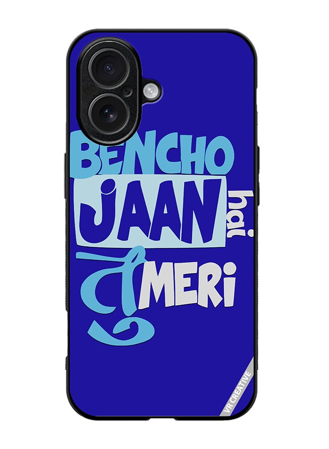 Protective Case Cover For Apple iPhone 17 Bencho Jaan Hari Meri Design Multicolour
