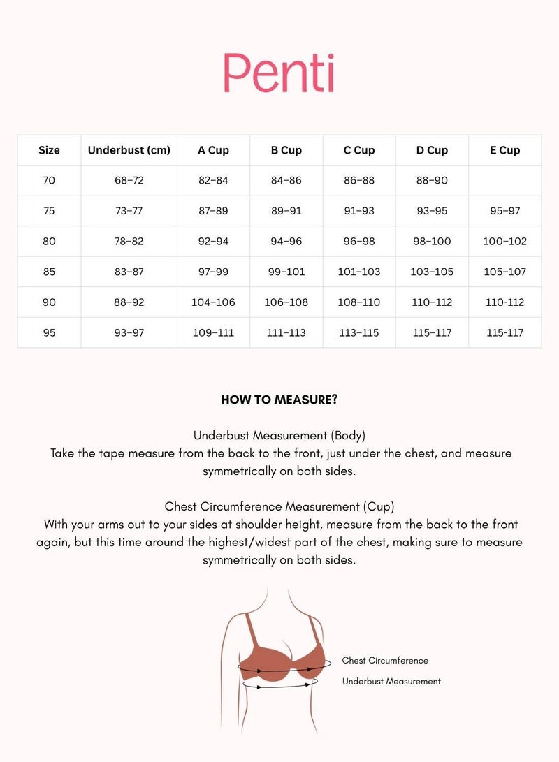 Penti Lily Form Sutyen Black Bra - Image 5