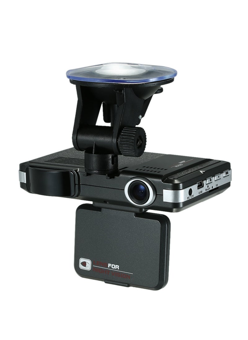 Generic - Car DVR 2 in 1 720P Dash Cam Speed Detector - Image 1