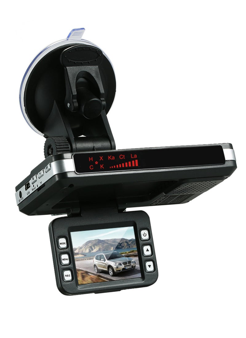 Generic - Car DVR 2 in 1 720P Dash Cam Speed Detector - Image 1