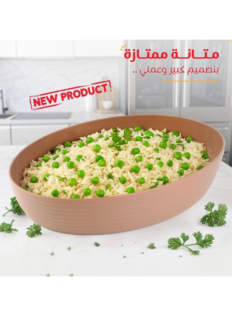 Modern Plastic Serving Bowl - Image 4