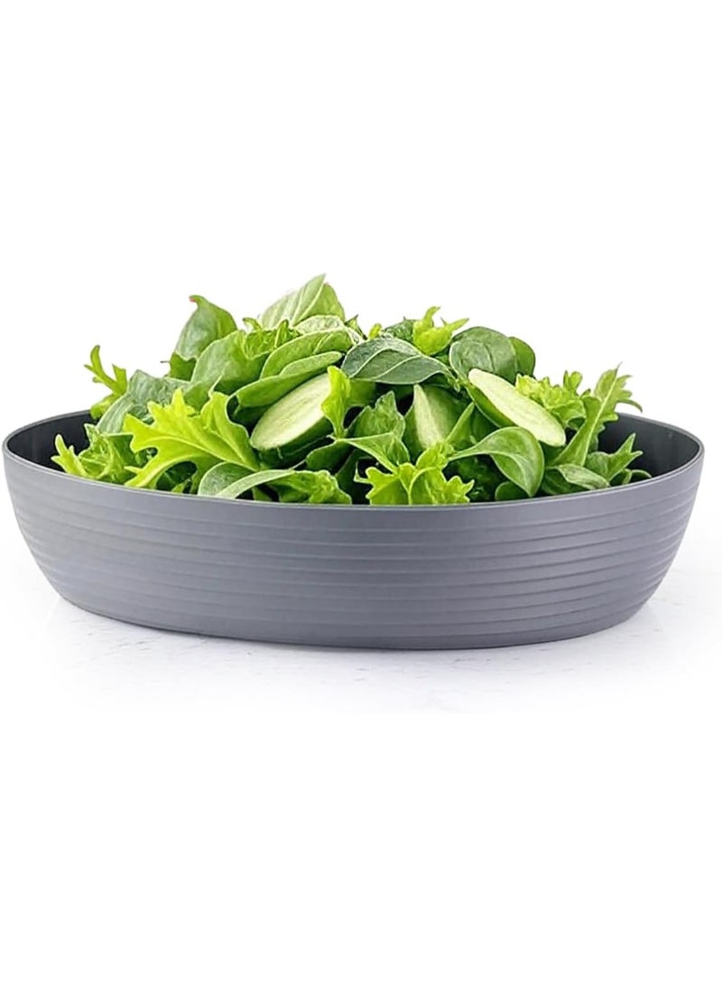 Modern Plastic Serving Bowl - Image 2