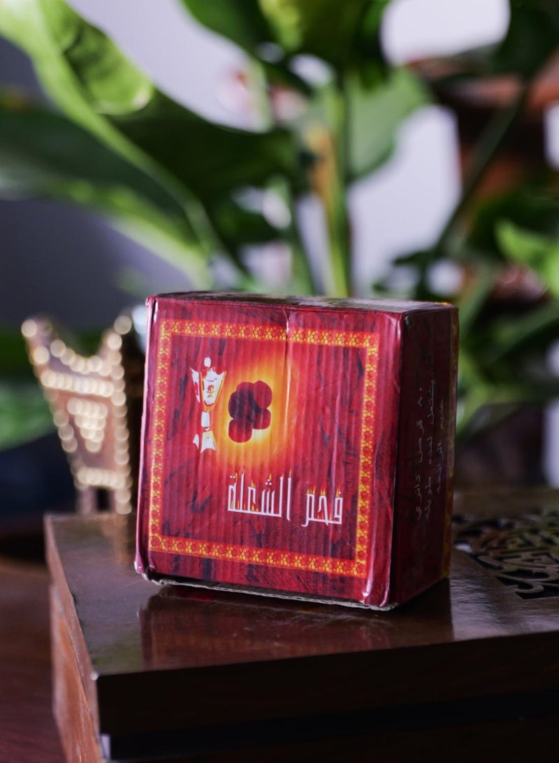 ريتش لايف أقراص الفحم ريتش لايف بخور الشعلة | فحم طويل الأمد 33 مم لحرق الشيشة والبخور | فحم المسك سريع الاشتعال | علب تحتوي على 40 و80 قرصًا (عبوة من 4، 40 قرصًا) - Image 5