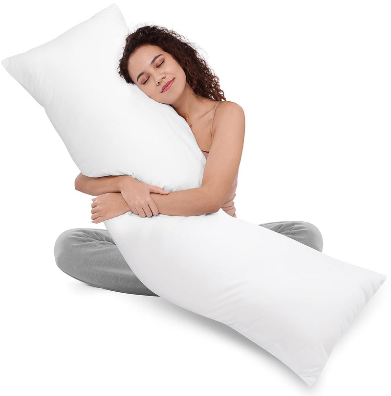 Utopia Bedding Full Body Pillow for Adults (White, 20 x 54 Inch), Long Pillow Insert for Sleeping, Ideal for Side Sleepers - Image 4