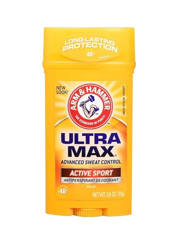 Arm & Hammer مزيل العرق الصلب أرم & هامر أولترامكس، رياضة نشطة 73 جرام