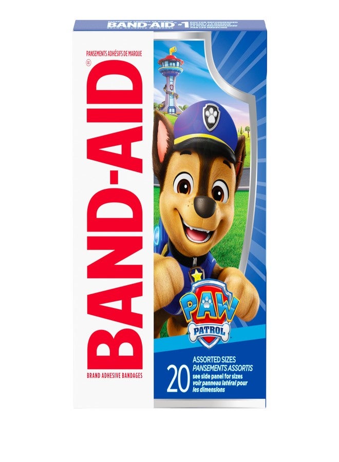 Band-Aid Adhesive Bandages, Nickelodeon Paw Patrol, 20 Count - Image 1