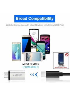 Duttek USB-C to Micro USB Adapter, 480Mbps, OTG Compatible, for FLIR One Pro, Huawei Y7/Y6/P Smart/P8 Lite and Smartphones, Tablets  - Image 4