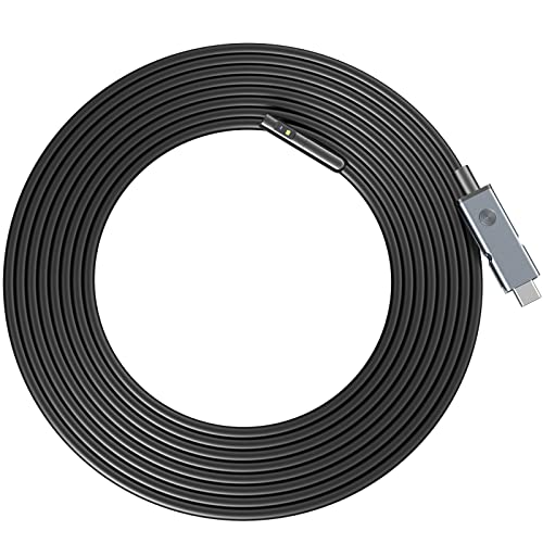 Teslong 5FT Dual Lens Probe, 5mm/0.2inch Diameter Semi-Rigid Cable Compatible with MS450 Inspection Camera - Image 1