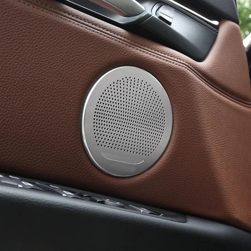 DEMULAX Car Speaker Cover Trim for BMW X5 X6 - Image 3