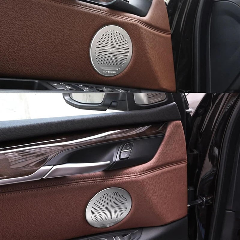 DEMULAX Car Speaker Cover Trim for BMW X5 X6 - Image 4