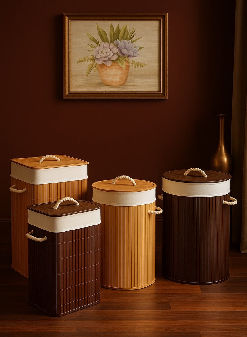 Roman Gifts سلة غسيل كبيرة مضادة للماء سلة غسيل قائمة بذاتها سلة غسيل مع حروف مطبوعة لألعاب الملابس في المسكن والأسرة - Image 2