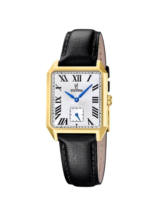 Festina Men's The Square Leather Watch F20780/1 - Image 1