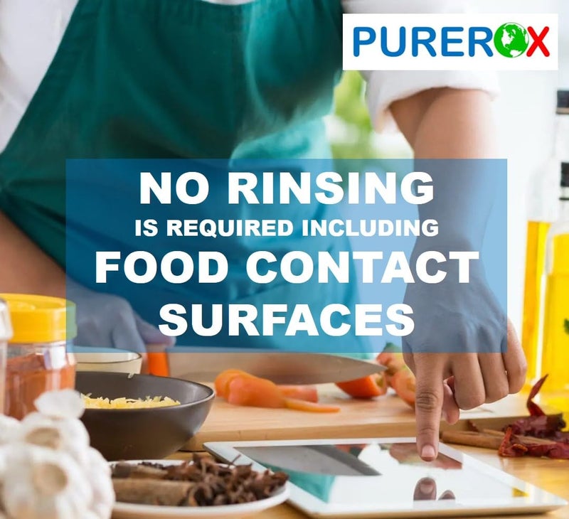 PUREROX disinfectant (1 gallon) Eliminate 99.9999% viruses, Norovirus, HIV, MRSA and fungi. PUREROX Hypochlorous technology. Hospital Grade. Use Anywhere. No residue.No Rinse. Suitable All Surfaces - Image 5