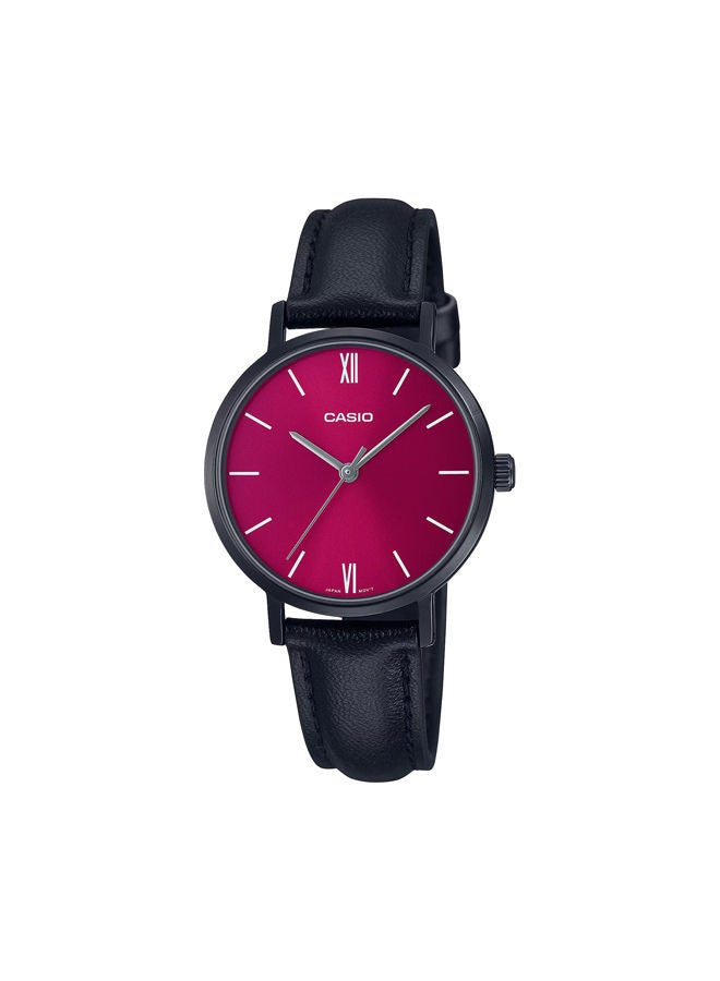 كاسيو ساعة جلدية نسائيه LTP-VT02BL-4AUDF - Image 1