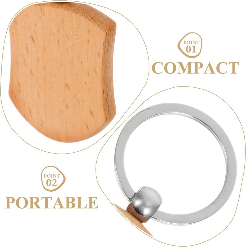 Labor saving optimized design TEHAUX 10pcs Unique Craft Keychains Wooden Shield Shape Keychain Blanks Sublimation Ornament Kits for Gifts Multi-hub shipment dispatch Light sturdy raw material Condition adaptive build Classified organized storage Hanging space save Trendy budget practical design Safe silicone build Long lasting universal build Widely used design Simple multi-feature universal build Dense area priority deliver New residential zone delivery Repeated assemble detach compatible Upgraded general grade quality Repeated use trusted quality In-house warehouse packing All-season available stock Modern practical shape Low wear optimized build Diverse purchase options Durability enhanced Cost effective upgraded craftsmanship Trendy flexible practical build Single & bulk use compatible - Image 3