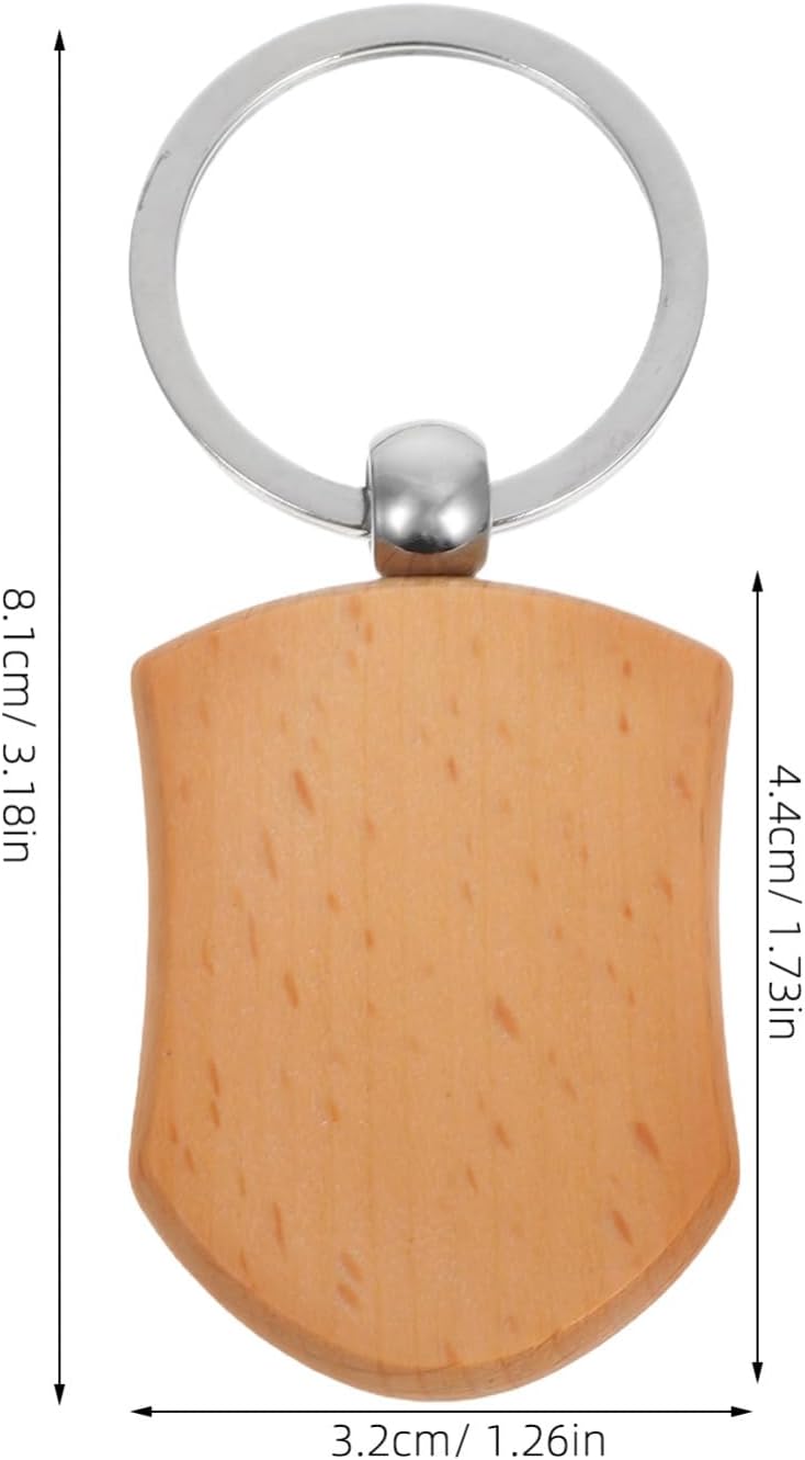 Labor saving optimized design TEHAUX 10pcs Unique Craft Keychains Wooden Shield Shape Keychain Blanks Sublimation Ornament Kits for Gifts Multi-hub shipment dispatch Light sturdy raw material Condition adaptive build Classified organized storage Hanging space save Trendy budget practical design Safe silicone build Long lasting universal build Widely used design Simple multi-feature universal build Dense area priority deliver New residential zone delivery Repeated assemble detach compatible Upgraded general grade quality Repeated use trusted quality In-house warehouse packing All-season available stock Modern practical shape Low wear optimized build Diverse purchase options Durability enhanced Cost effective upgraded craftsmanship Trendy flexible practical build Single & bulk use compatible - Image 2