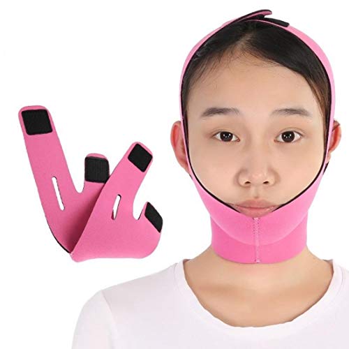 Digital Shoppy Face Slimming Bandage Belt Face-Lift Double Chin Skin Strap Women Anti Slimming Belt (A) - Image 2