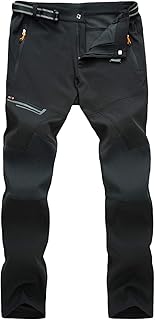 MAGCOMSEN MAGCOMSEN Hiking Pants Mens Waterproof Pants Spring Summer Pants Camping Pants Multi Pockets Work Pants Cycling Pants  - Image 1