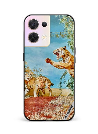 Protective Case Cover For Oppo Reno8 5G Tiger Jumping Design Multicolour - pzsku/ZA17FE35C6FDC881434A0Z/45/_/1685805710/a48ba810-93a8-420a-af19-8998e33b9414