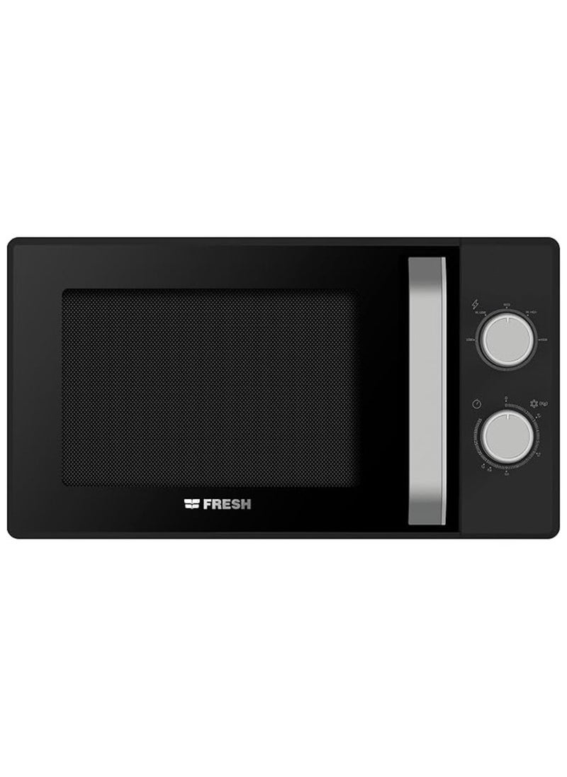 Fresh Fresh Microwave, Mechanical, 25 L, Solo, Black - FMW-25MC-B 