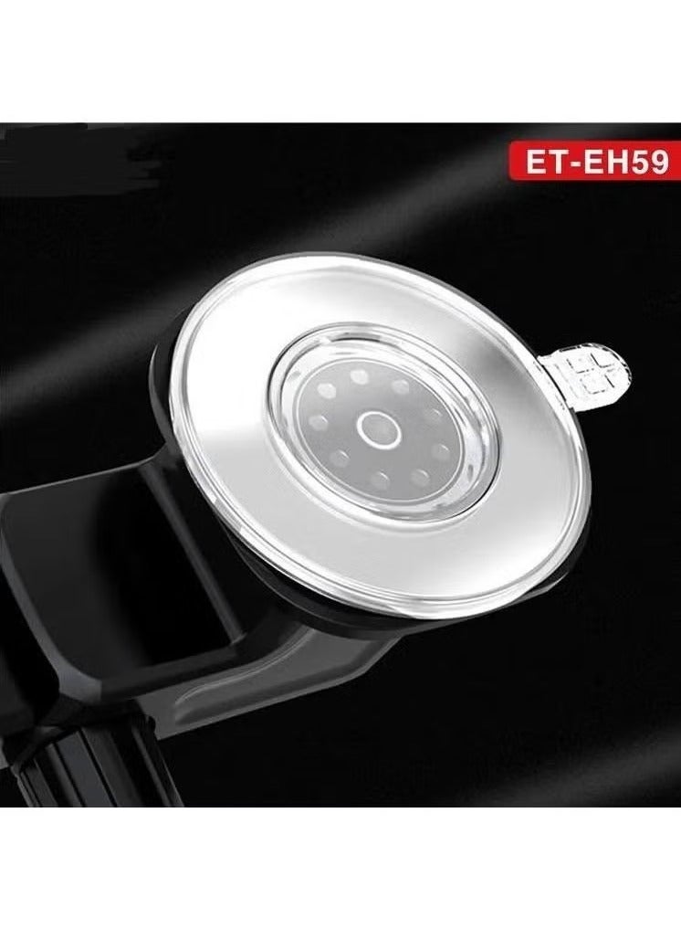 Earldom Suction Cup 360° Rotating Universal Car Holder – Adjustable Windshield & Dashboard Mount for Smartphones, ET-EH59, Secure Grip for Safe Driving, Easy Access to GPS and Calls - Image 2