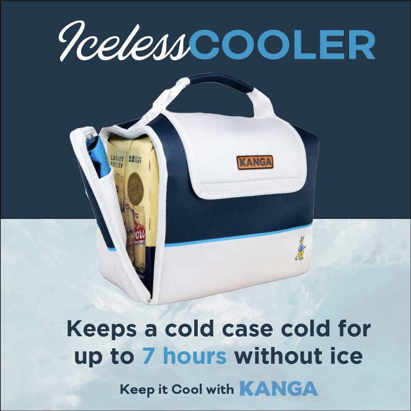 Kanga Insulated Cooler Bag - Soft Cooler Bag - 12 Pack Beer And Seltzer Drink Cooler - Insulated And Durability Tested - Kanga Kase Mate Cooler - Breeze - Image 2