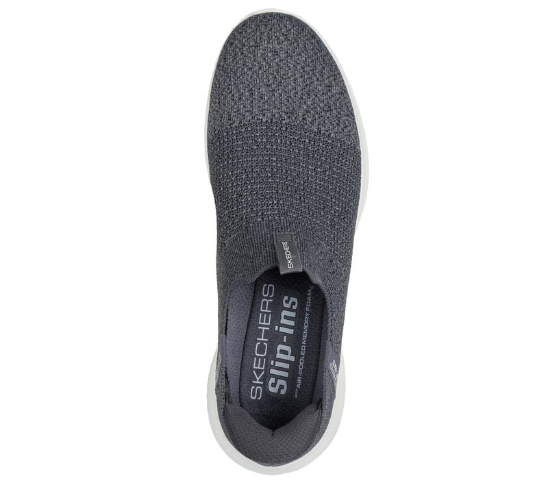 Skechers Men Ultra Flex 3.0 - NEZZO Charcoal Slip INS Casual Sneakers - Image 2